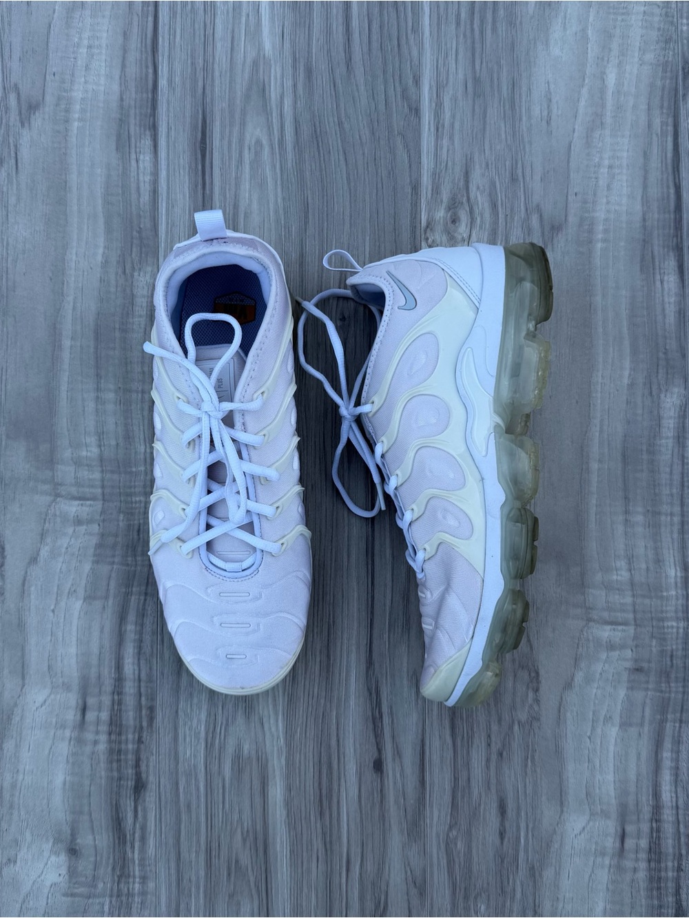 Nike Air VaporMax Plus "White Platinum" sneakers